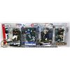 Image 1 : LOT OF 4 ASST NFL MCFARLANE TOYS SPORTS FIGURINES.