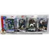 Image 1 : LOT OF 4 ASST NFL MCFARLANE TOYS SPORTS FIGURINES.