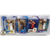 Image 1 : LOT OF 4 NBA ASSORTED MCFARLANE FIGURES.