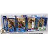 Image 1 : LOT OF 4 NBA ASSORTED MCFARLANE FIGURES.