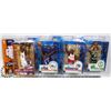 Image 1 : LOT OF 4 NBA ASSORTED MCFARLANE FIGURES.