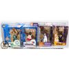 Image 1 : LOT OF 4 NBA MCFARLANE ASSORTED FIGURES.