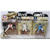 Image 1 : LOT OF 3 MLB ASSORTED MCFARLANE FIGURES.