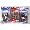 Image 1 : LOT OF 3 MLB MCFARLANE ASSORTED FIGURES.