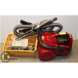 VISION VACUUM WITH ATTACHMENTS