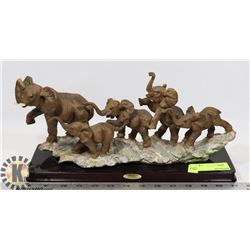 RUBY COLLECTION ELEPHANT FIGURE