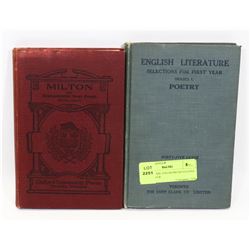 ANTIQUE MILTON REPRESENTATIVE HARDCOVER