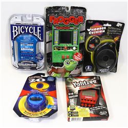 SEALED 5 MINI ELECTRONIC GAMES
