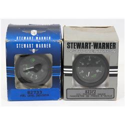 VINTAGE SET OF 2 STEWART-WARNER