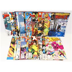 LOT OF 30 ASSORTED XMEN COMICS.