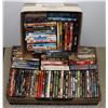 Image 1 : LOT OF OVER 100 DVD/ BLURAY  2 BOXES
