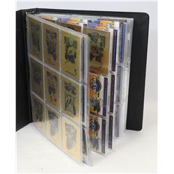 BINDER OF TIM HORTON AND OTHER HOCKEY CARDS.