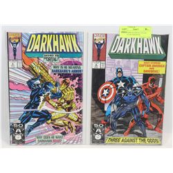 DARKHAWK #5,6 WITH CAPTAIN AMERICA & DAREDEVIL