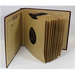 FAVORITES OF THE DAY ALBUM OF 10 INCH PHONOGRAPH