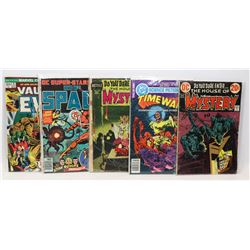 5 COLLECTOR VINTAGE HORROR COMICS