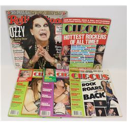 LOT OF 5 HEAVY METAL 1980'S MAGAZINES