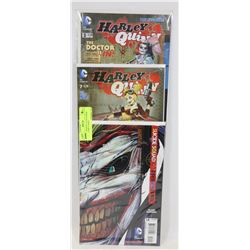 LOT OF 3 HARLEY QUINN JOKER COLLECTORS COMICS