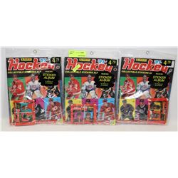 '91-'92 COLLECTIBLE STICKERS - HOCKEY ALBUM