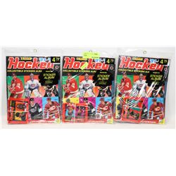 '91-'92 COLLECTIBLE STICKERS - HOCKEY ALBUM