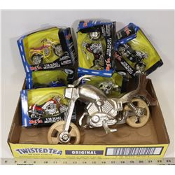 NEW MOTORCYCLE FLAT 1 WITH METAL