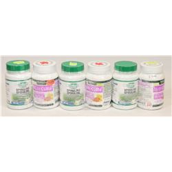 1 FLAT OF HERBAL SUPPLEMENTS