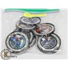Image 1 : BAG OF 29 KATCH HOCKEY COINS,ASSORT TEAMS