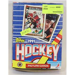1991 HOCKEY PICTURE CARDS - 36 ct.