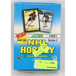 TOPPS 1991 SERIES 2 HOCKEY PICTURE CARD BUBBLE GUM