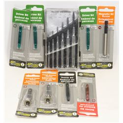 DRIVER BITS & PRECISION SCREWDRIVERS