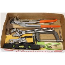 BOX OF ASSORTED TOOLS / WESTWARD