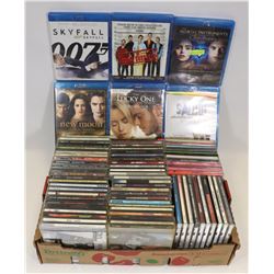 BOX WITH 69 CDS & 9 BLU-RAY DISKS