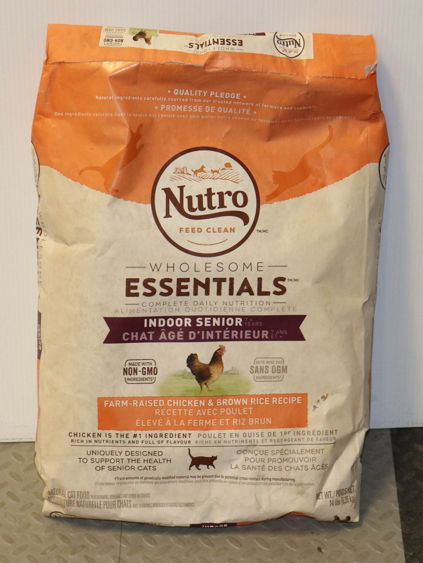 NUTRO FEED CLEAN, WHOLESOME ESSENTIALS CAT FOOD