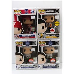 LOT OF 4 ASSORTED FUNKO POPS