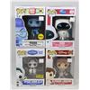 Image 1 : LOT OF 4 ASSORTED FUNKO POPS