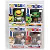 Image 1 : LOT OF 4 ASSORTED FUNKO POPS