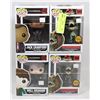 Image 1 : LOT OF 4 ASSORTED FUNKO POPS