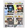 Image 1 : LOT OF 4 ASSORTED FUNKO POPS