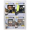Image 1 : LOT OF 4 ASSORTED FUNKO POPS