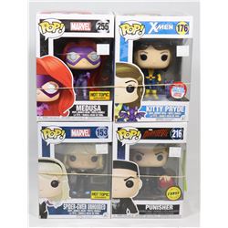 LOT OF 4 ASSORTED FUNKO POPS