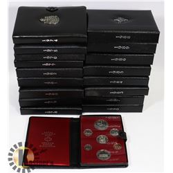 LOT OF 18 CANADA SILVER DOUBLE DOLLAR COIN