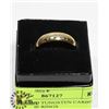 Image 1 : GOLD TONED TUNGSTEN CARBIDE LORD OF THE RINGS