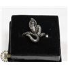 Image 1 : STAINLESS STEEL SZ 8 COBRA READY TO STRIKE RING