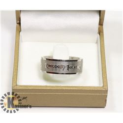 DISNEY KINGDOM OF HEARTS SZ 10 STAINLESS STEEL