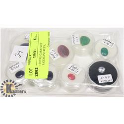 OVER 80 TOTAL CARATS OF VARIOUS GENUINE RUBY,