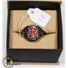 Image 1 : 316L STAINLESS STEEL KNIGHTS TEMPLAR SIZE 10 RING.
