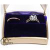 Image 1 : INFINITE ROMANCE 2PC FASHION CZ ENGAGEMENT SET