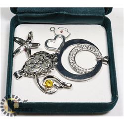 LOT OF 5 PENDANTS