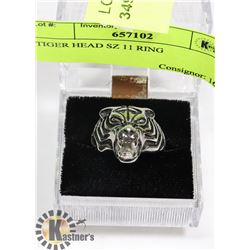 TIGER HEAD SZ 11 RING