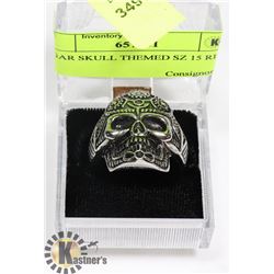 SUGAR SKULL THEMED SZ 15 RING