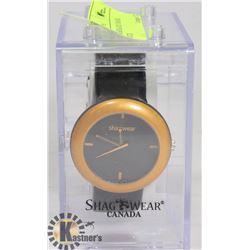 SHAGWEAR BLACK N ORANGE WATCH